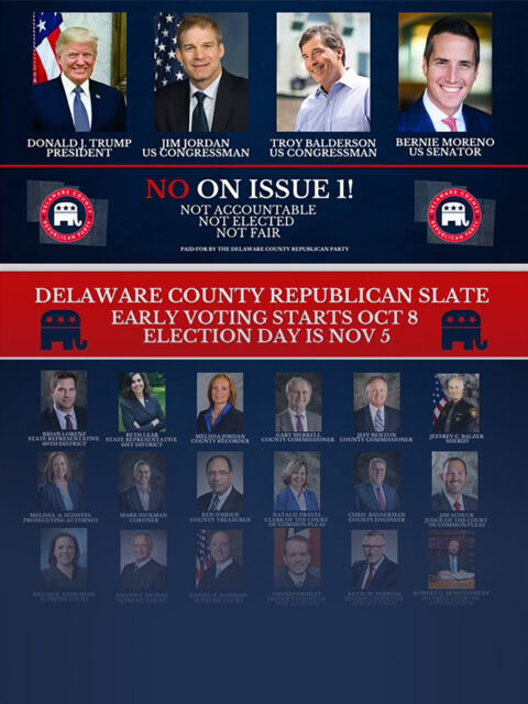 Vote for the GOP Slate on Election Day November 5th!